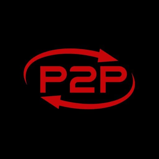 Logotipo de la plataforma de intercambio de fondos de póker P2Pobmen