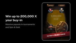 PokerOK Spin and Gold wheel with large prize multiplier